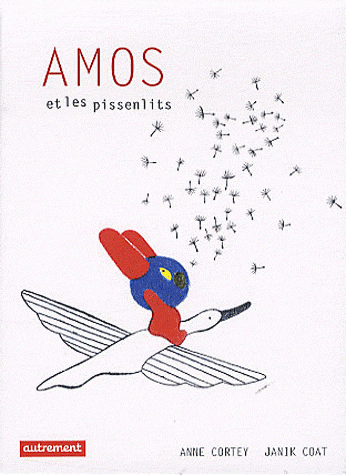 Amos et les gouttes de pluie  Anne Cortey Illustrations : Janik Coat Editions Autrement , sandales d'empédocle jeunesse, besançon 