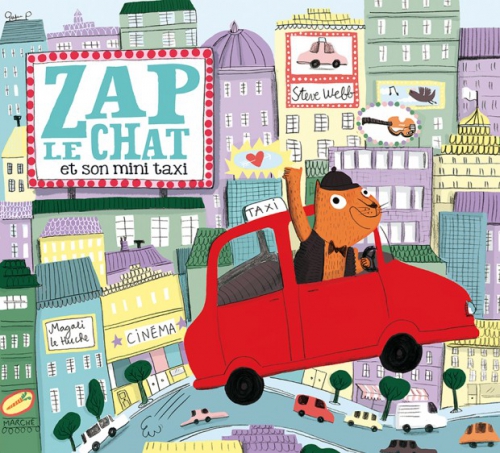 zap le chat et son mini taxi steve webb illustrations : magali l