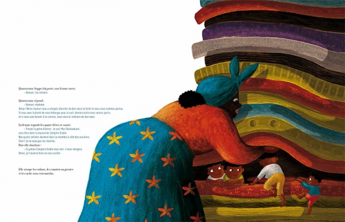 Bonnets rouges et bonnets blancs ; Praline Gay-Para ; Illustrations : Rémi Saillard ; Editions Didier Jeunesse, collection contes du monde