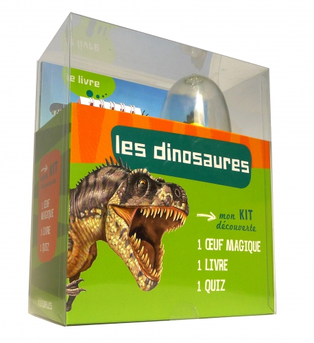 Les dinosaures Mon Kit découverte Romain Amiot Editions Fleurus, sandales d'empédocle, besançon